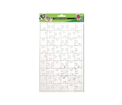 10 Puzzles carton blanc 54 pièces à personnaliser 24 x 16 cm