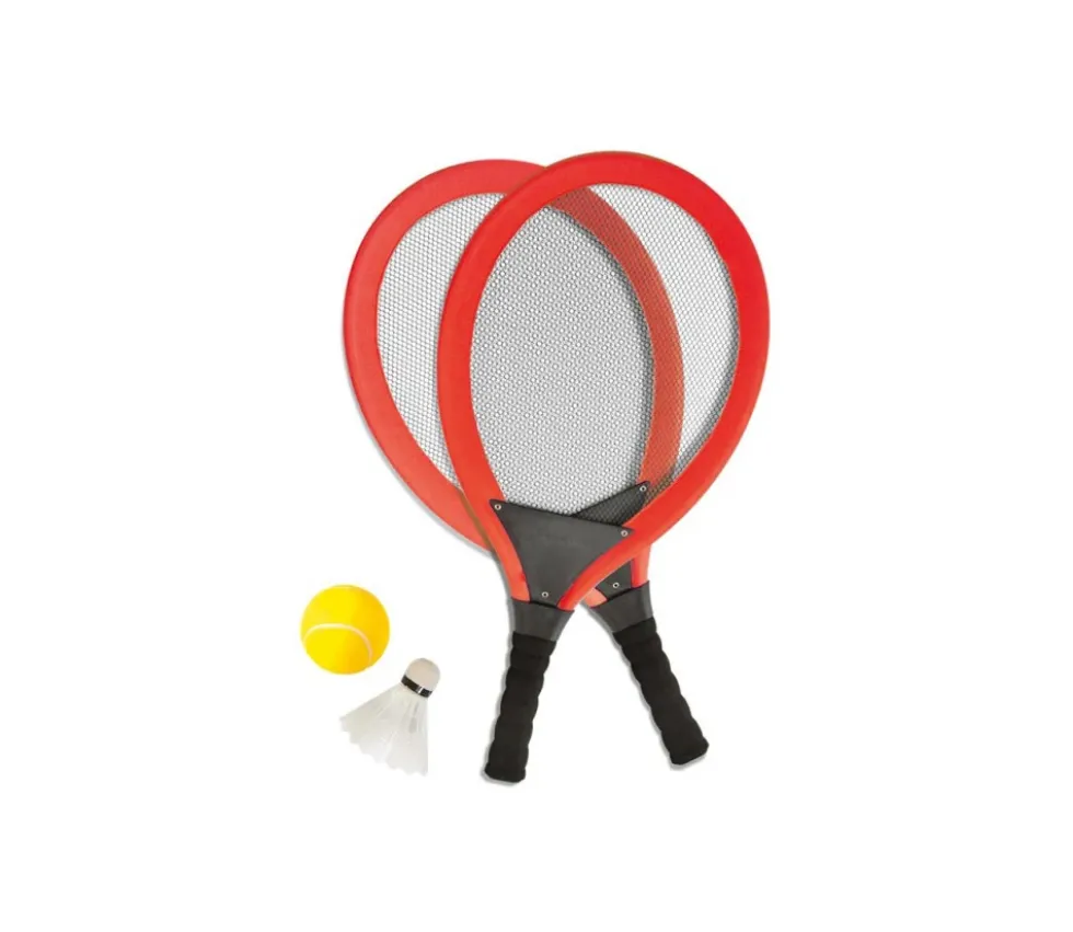 Raquettes jumbo enfant tennis badminton
