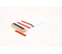 Réglettes calcul Additions Montessori avec plateau