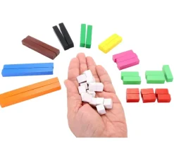 40 réglettes Cuisenaire méthode "Chaque Jour Compte !" Hatier