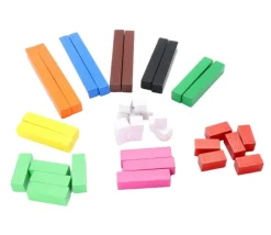 40 réglettes Cuisenaire méthode