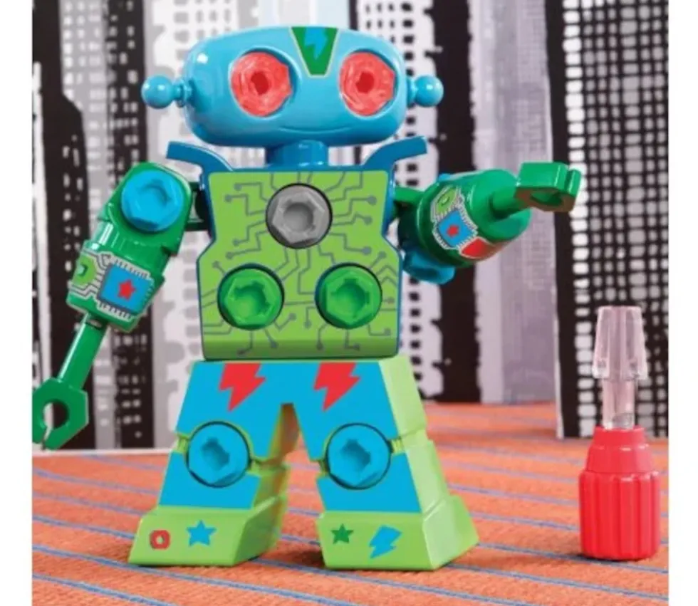 Robot à visser 20 cm avec tournevis - design and drill robot STEM