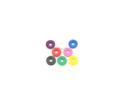 Rondelle 17 mm jeton troué pour jeux - anneaux