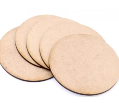 Rond en bois de 10 cm plat CP