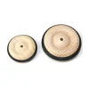 Roue en bois de 4.3 cm avec pneu caoutchouc pour construction