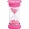 Sablier géant 4 minutes - ROSE - 12 cm GM