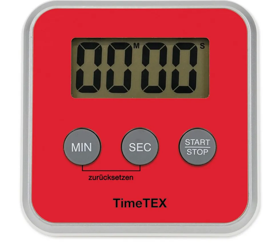 Sablier électronique compact de 5 secondes à 99 minutes (minuteur et chronomètre)