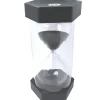 Sablier ultra lisible de 60 minutes /1 heure - NOIR - 30 cm GEANT