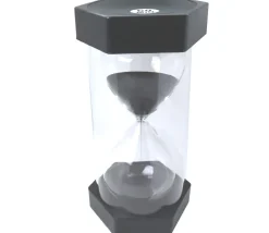 Sablier ultra lisible de 60 minutes /1 heure - NOIR - 30 cm GEANT