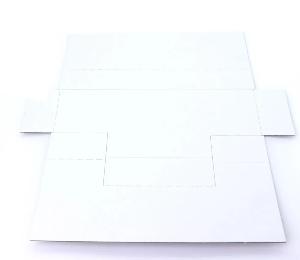 Sabot calage intérieur carton blanc pour boite C1