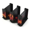 Sabot double noir MDF lave 2S pour mini cartes 42 x 64 mm