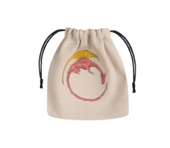 Sac écru Dragon 11x10 cm