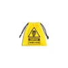 Sac jaune 11x10 cm Caution Zombies inside