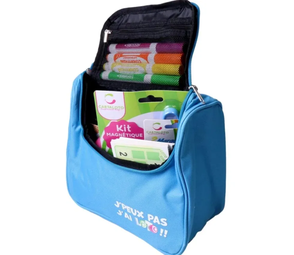 Sac rangement grande pochette pour accessoires loto bingo