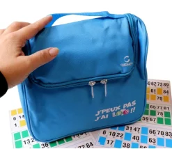 Sac rangement grande pochette pour accessoires loto bingo