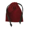 Sac suédine 85 x 70 mm BORDEAUX modèle 0