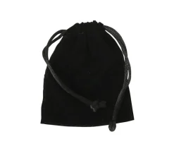 Sac suédine 85 x 70 mm NOIR modèle 0