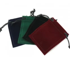 Sac suédine 85 x 70 mm VERT modèle 0