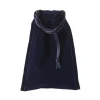 Sac suedine 95 x 140 mm modèle 1 bleu nuit