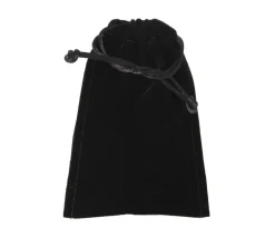 Sac suedine 95 x 140 mm modèle 1 noir