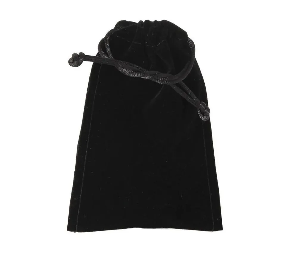Sac suedine 95 x 140 mm modèle 1 noir