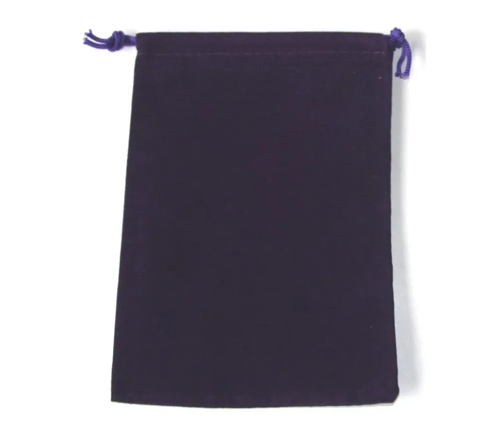 Sac suedine 125 x 175 mm modèle 2 violet