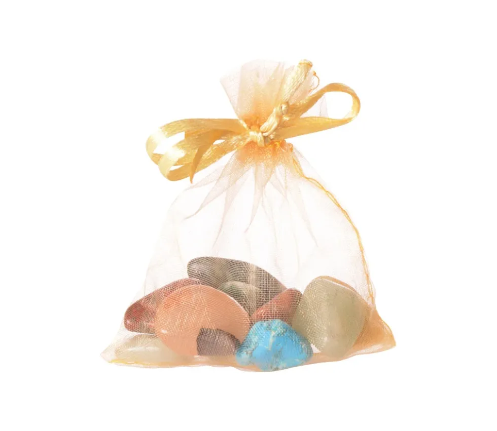Sac trésor de pirate pierres précieuses 50 g