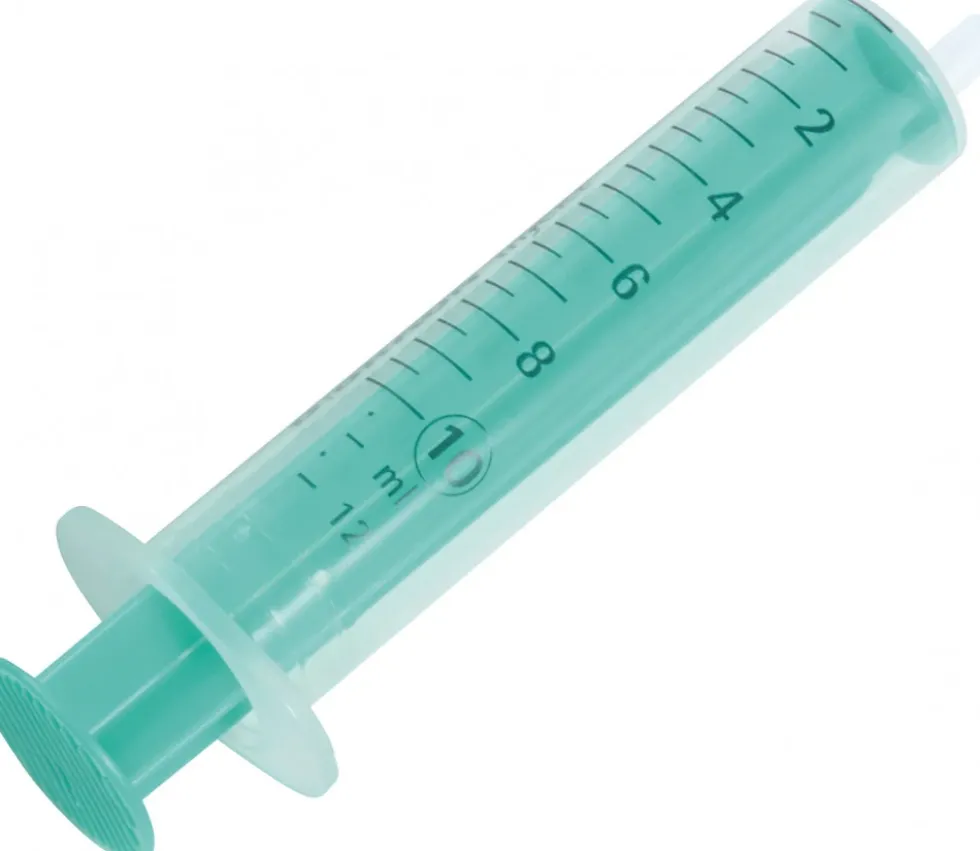 Seringue M en plastique 10 ml