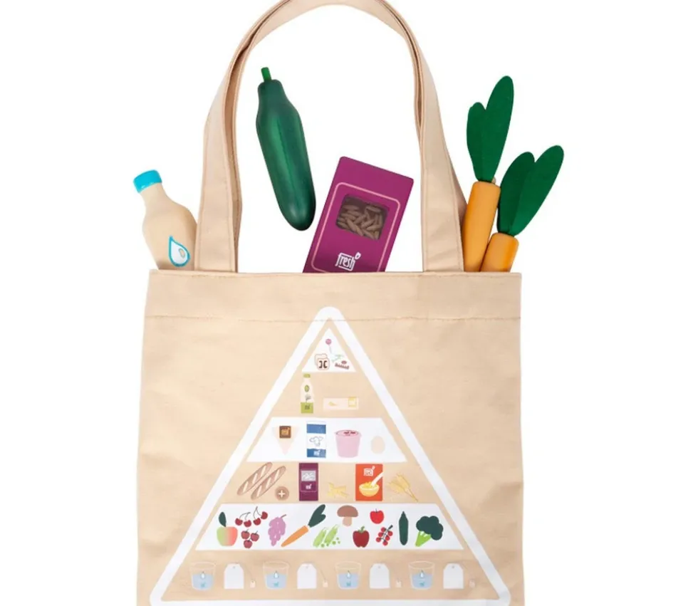 Set aliments végétariens en bois fresh jouets