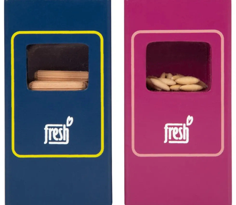 Set aliments végétariens en bois fresh jouets