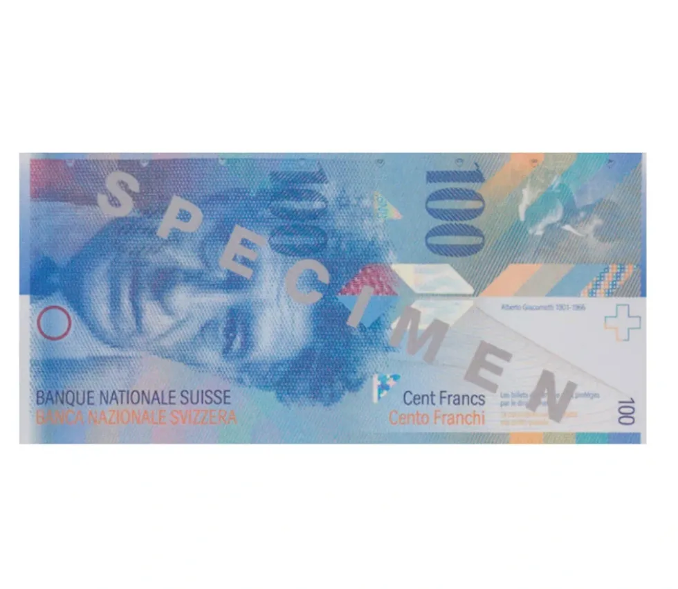 Set 55 billets Franc Suisse factices pour jeux argent très réalistes