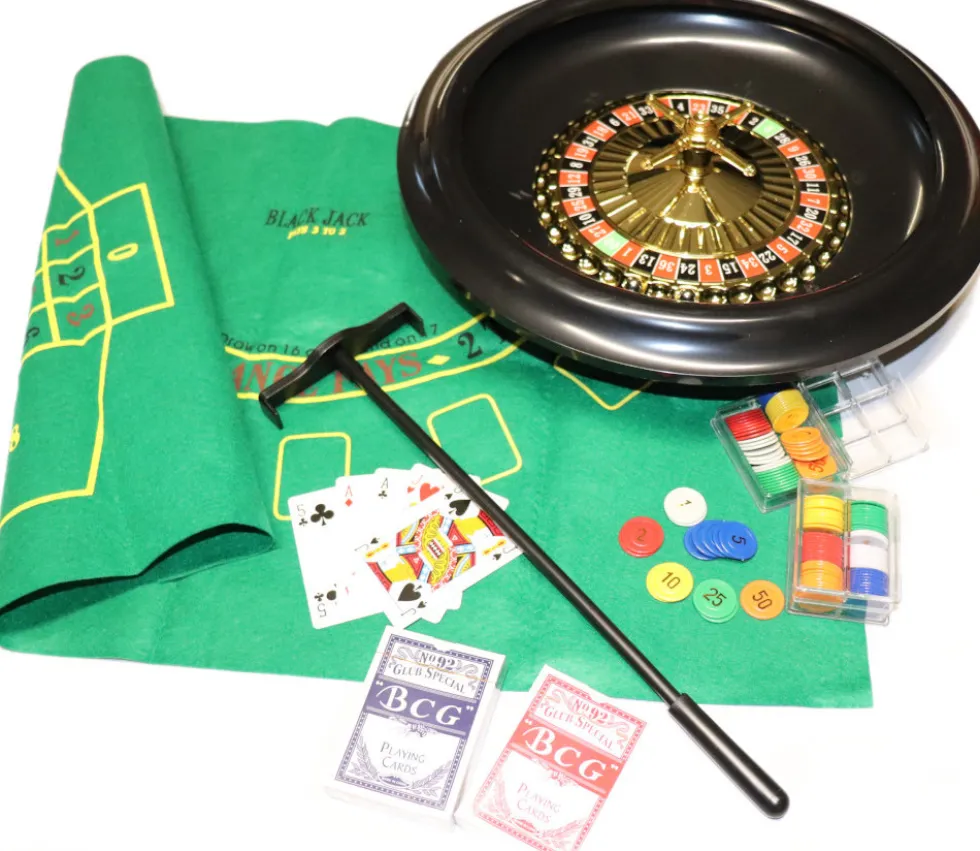 Set Casino Roulette deluxe complet 40 cm