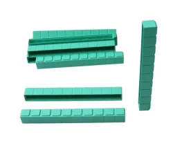 Set de calcul décimal Base 10 - 121 pièces encastrables replastic