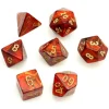 Set 7 dés multi-faces SCARAB Scarlet