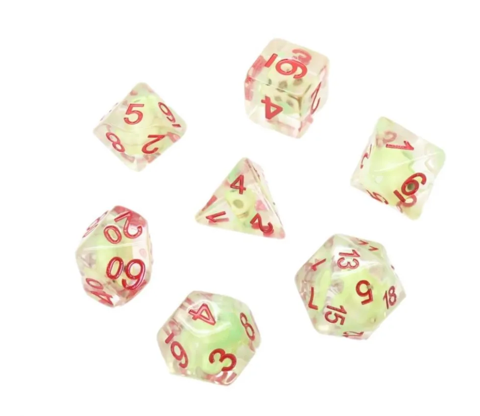 Set 7 dés multi-faces - Sulfer Skull