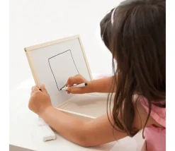 Set multi-sensoriel : plateau sable et tableau apprentissage écriture