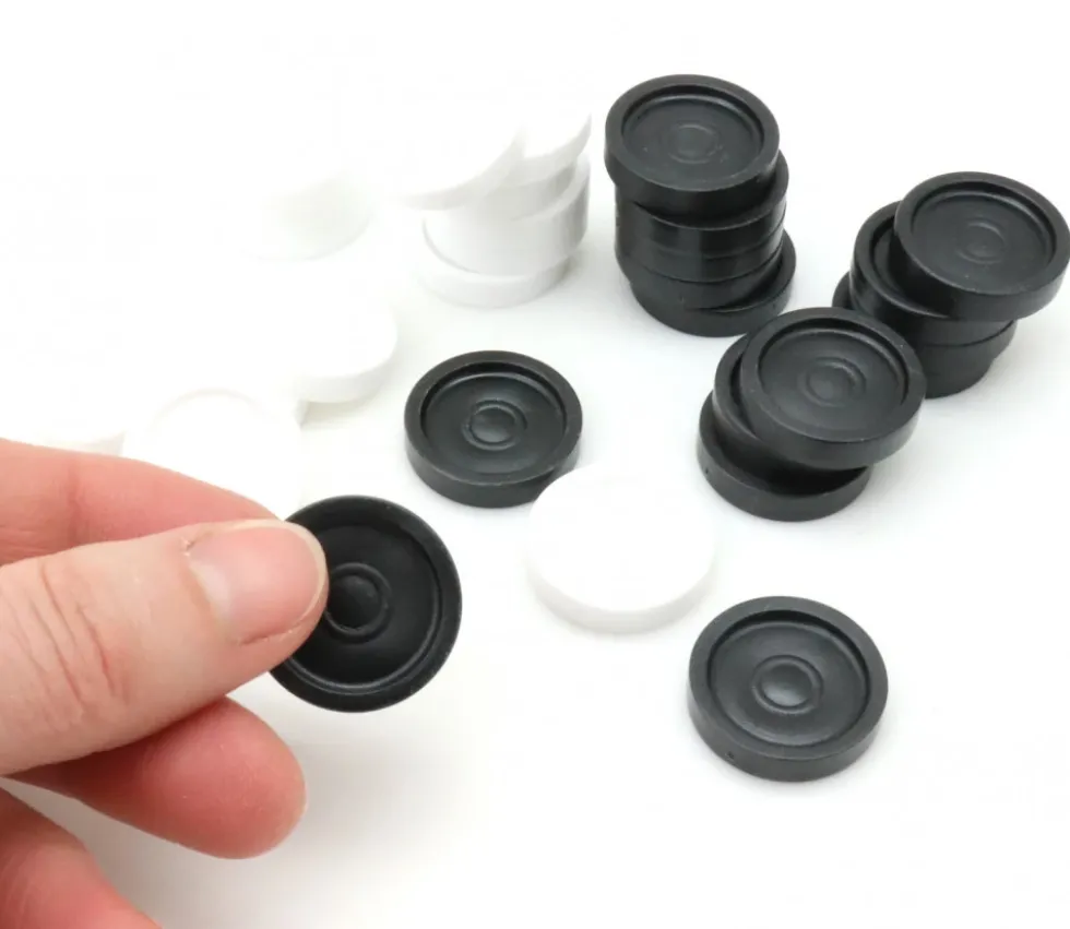 Set 30 pions backgammon jacquet plastique
