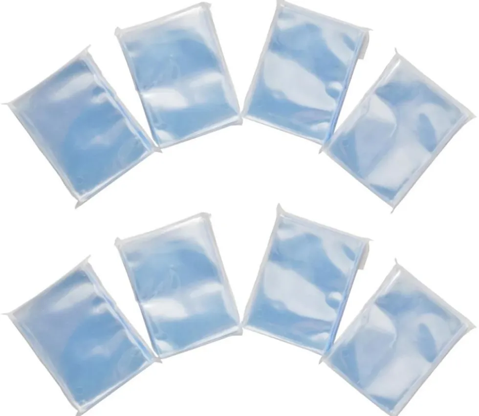 100 sleeves pour cartes 66 x 92 mm pochettes sleeves transparentes