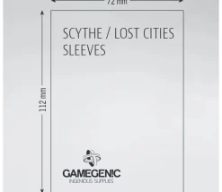 60 sleeves pour cartes 70 x 110 mm Scythe et Lost Cities pochette sleeves