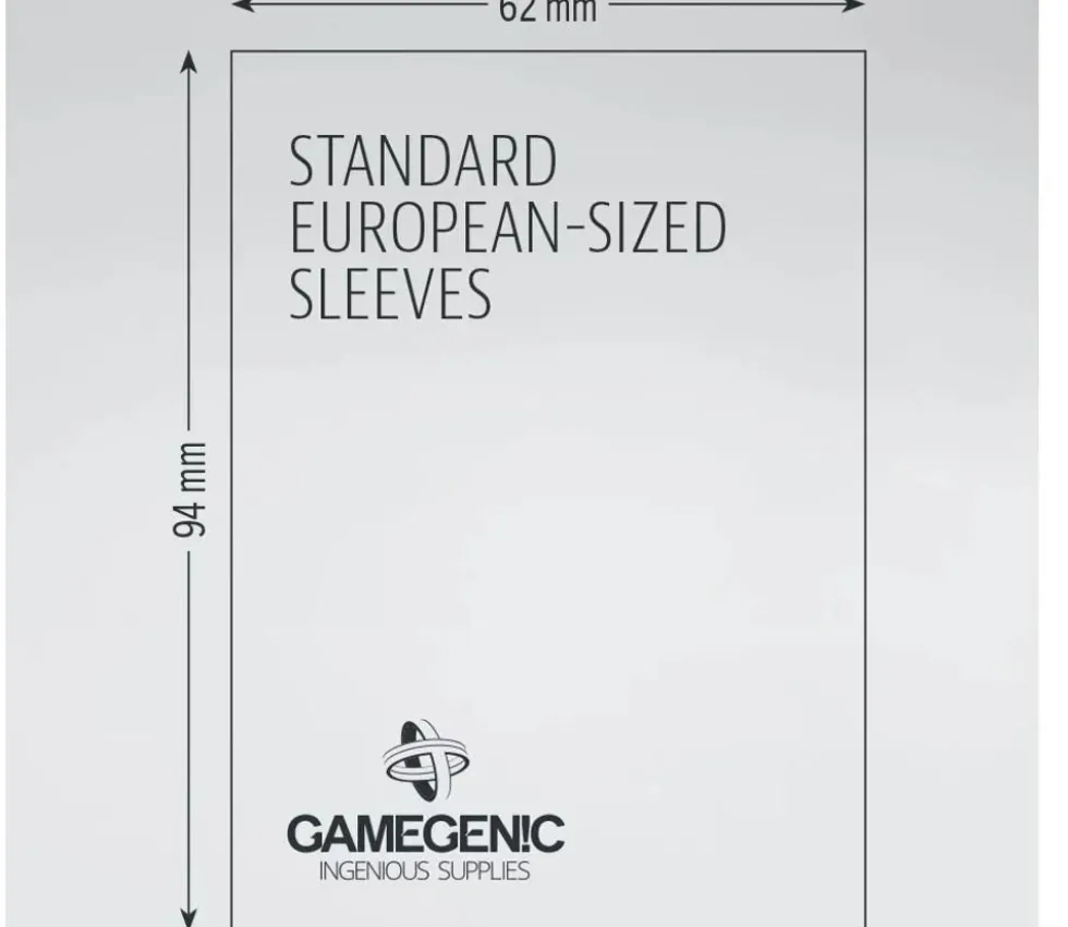50 sleeves pour cartes 60 x 92 mm standard jeu de carte européen pochette sleeves