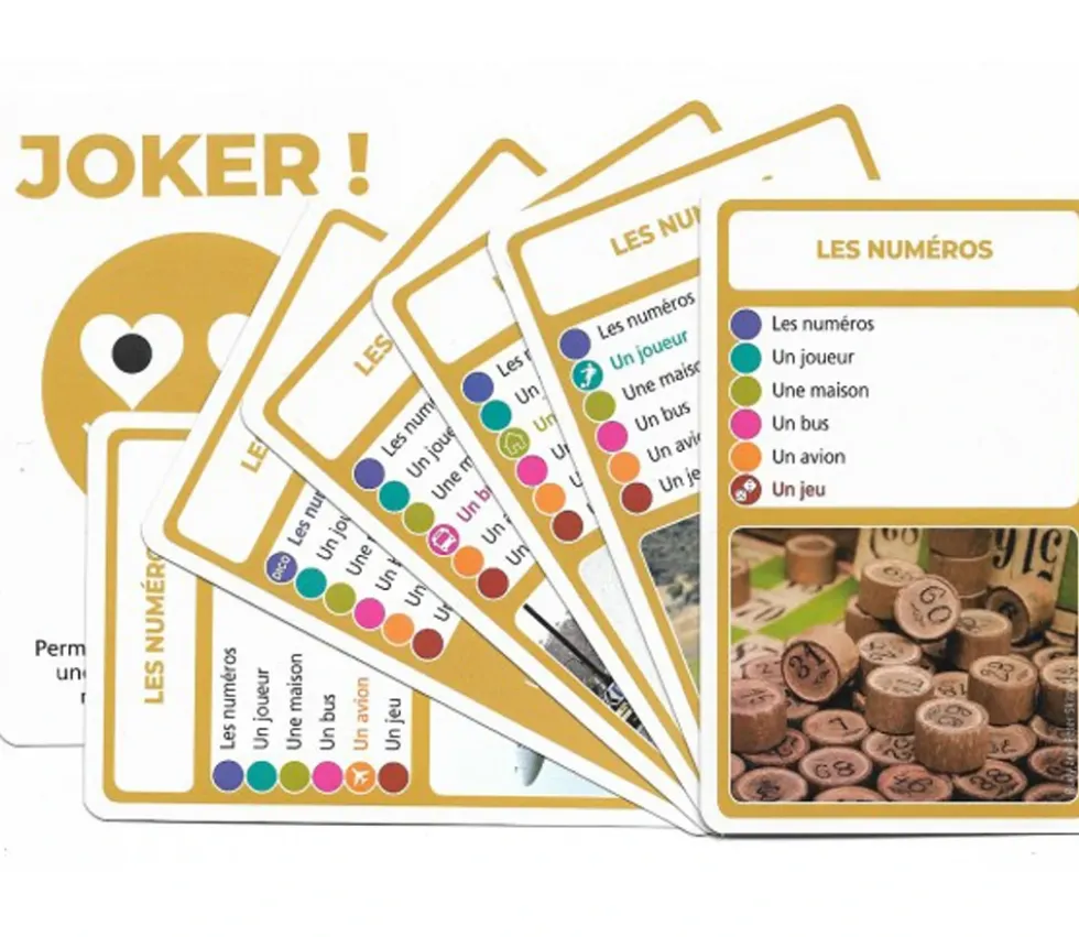 SoCartes Jeu de cartes éducatif façon 7 familles