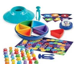 Soucoupe Volante éducative - Jeu motricité fine comptage et tri