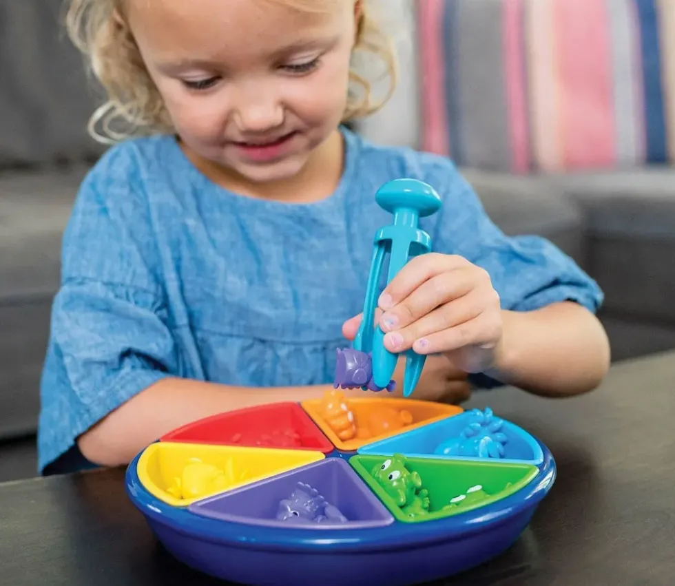 Soucoupe Volante éducative - Jeu motricité fine comptage et tri