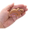 Souris en bois 6.5 x 3.4 x 2.5 cm