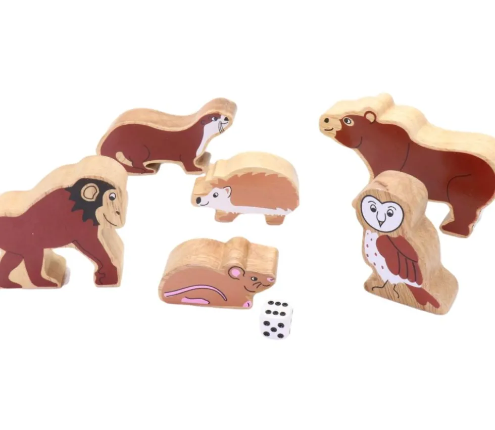 Souris en bois 6.5 x 3.4 x 2.5 cm