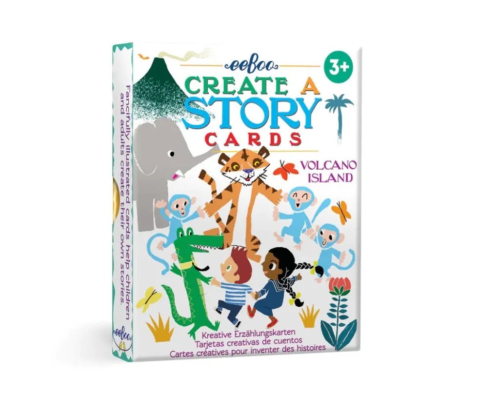 Story Cards - Ile volcanique - Jeu de 36 cartes