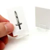 10 supports transparents socle pour pions ou cartes de jeu (nouveau modèle)