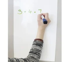 Tableau blanc effaçable A3 auto-adhésif et magnétique