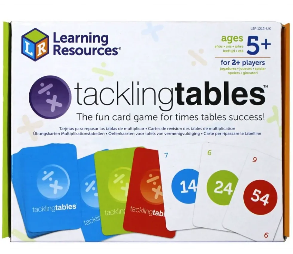 Tables parlantes - Cartes révision tables de multiplication