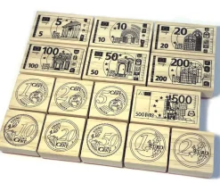 Tampons monnaie euros : pièces et billets